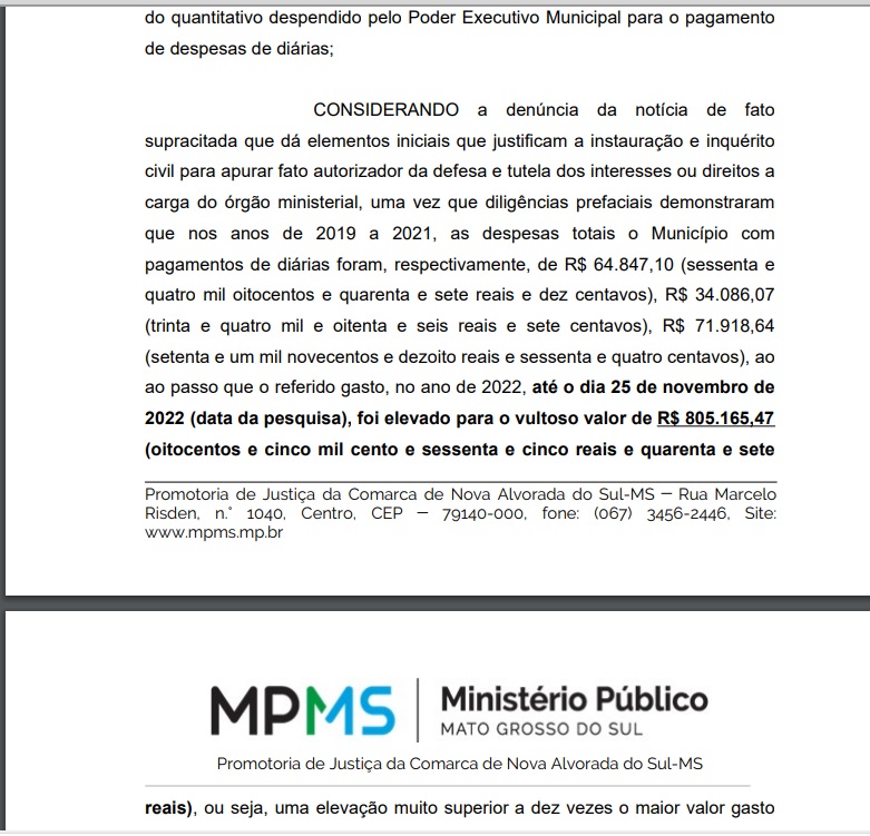 Gestão de prefeito José Paulo Paleari é investigada por aumento excessivo em pagamento das diárias