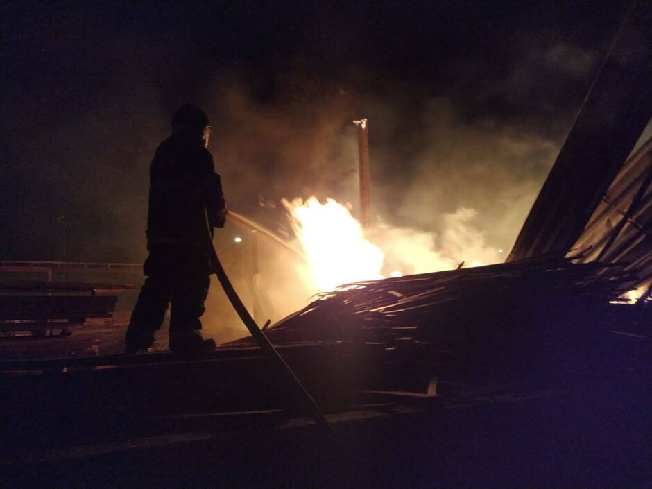 Bombeiros atenderam a ocorrência