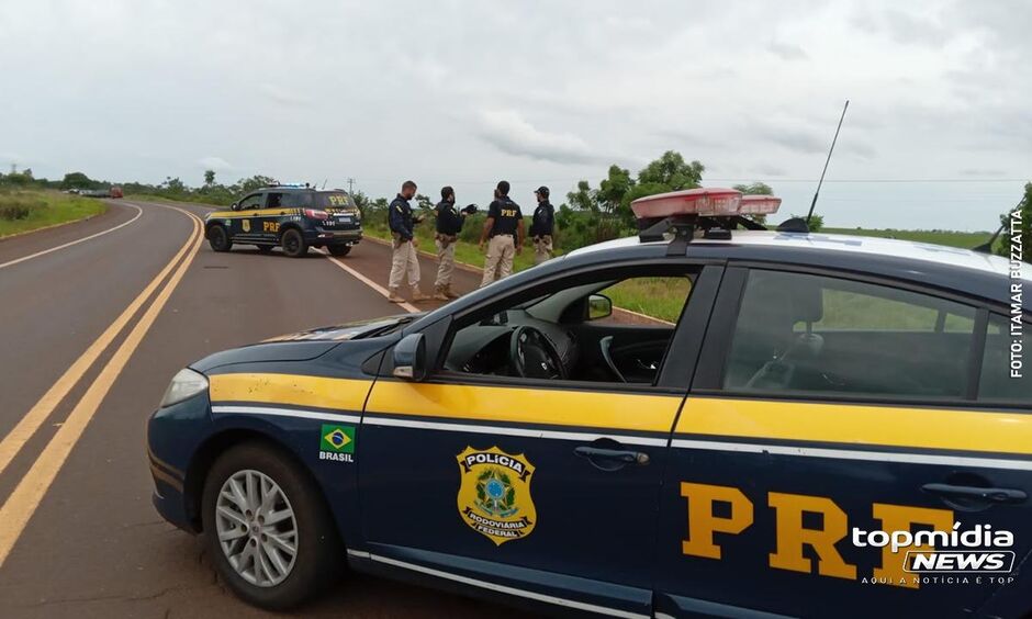 PRF flagrou o motorista bêbado