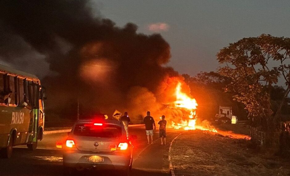 Apesar do susto, não houve vítimas 