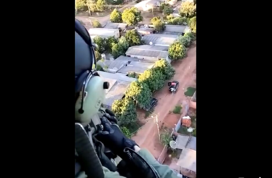 Ação começou nas primeiras horas da manhã desta quinta