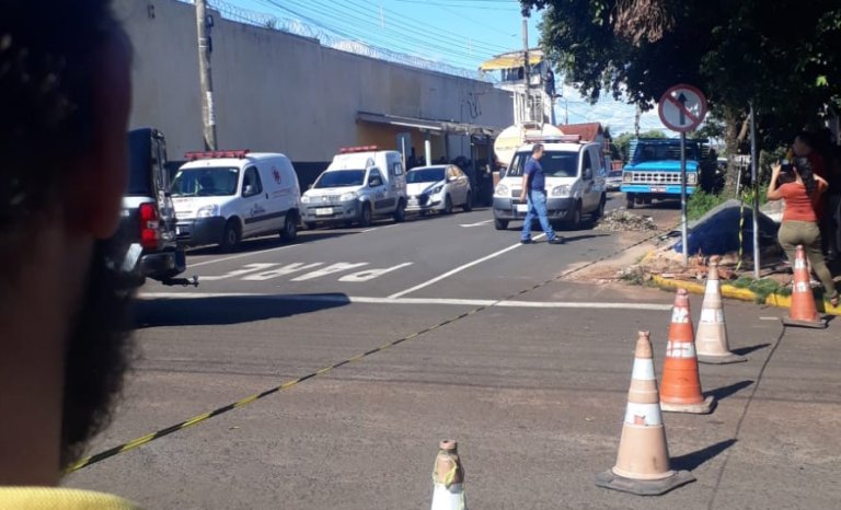 Perímetro está isolado para atuação das forças de segurança