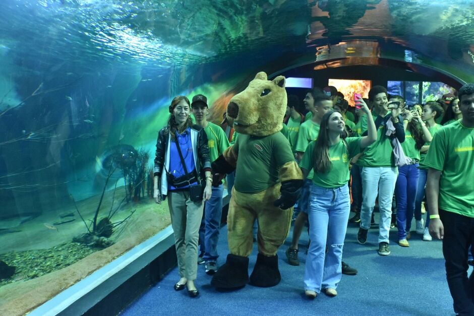 Praticamente todos os alunos de escolas públicas do MS já visitaram o Bioparque Pantanal