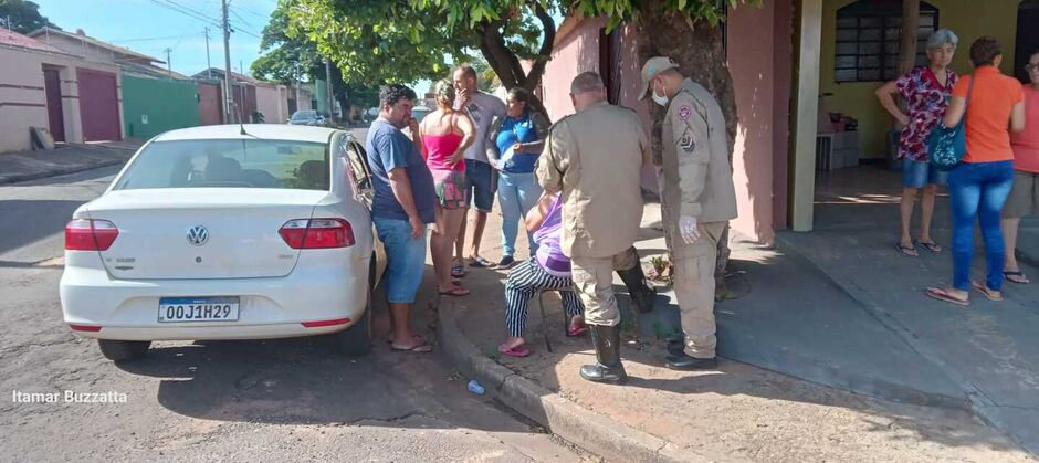 Local onde o acidente aconteceu