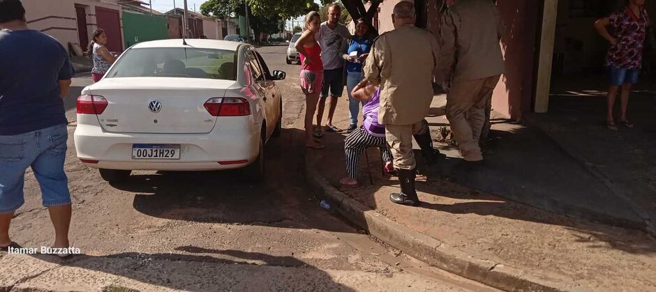 Local onde o acidente aconteceu