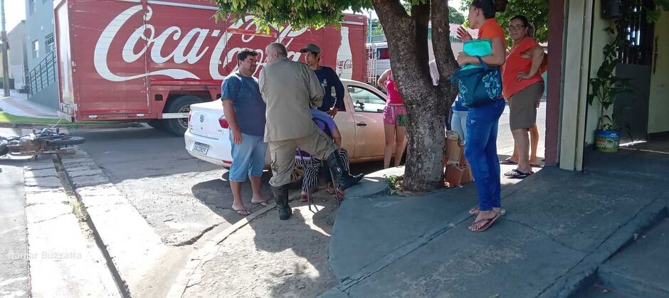 Local onde o acidente aconteceu