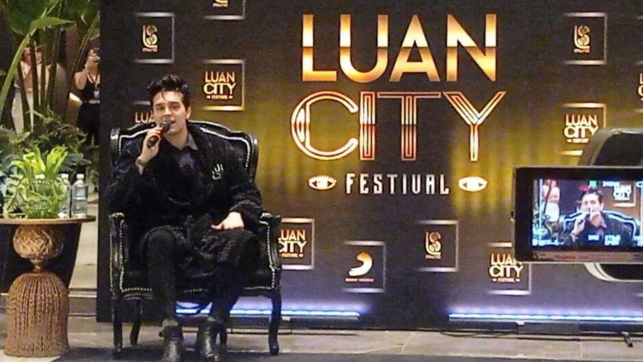 Luan Santana em Campo Grande em março de 2022