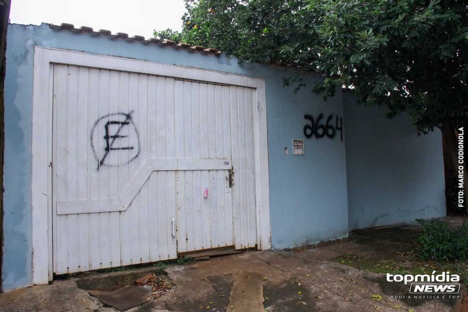 Casa onde o corpo foi encontrado