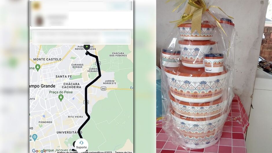 Produto teria sido entregue em endereço inexistente