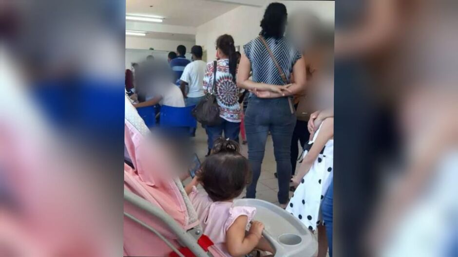 Unidade estava lotada