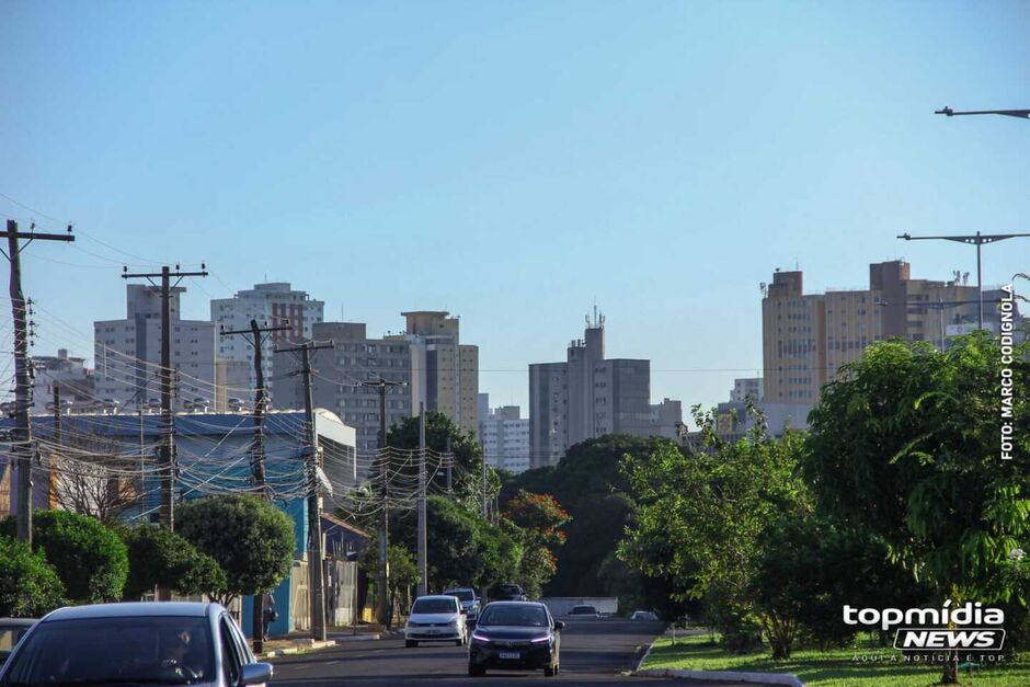 Tempo seco marca a quarta-feira