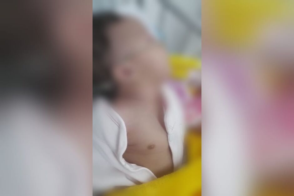 Maria Júlia está internada na UPA Leblon