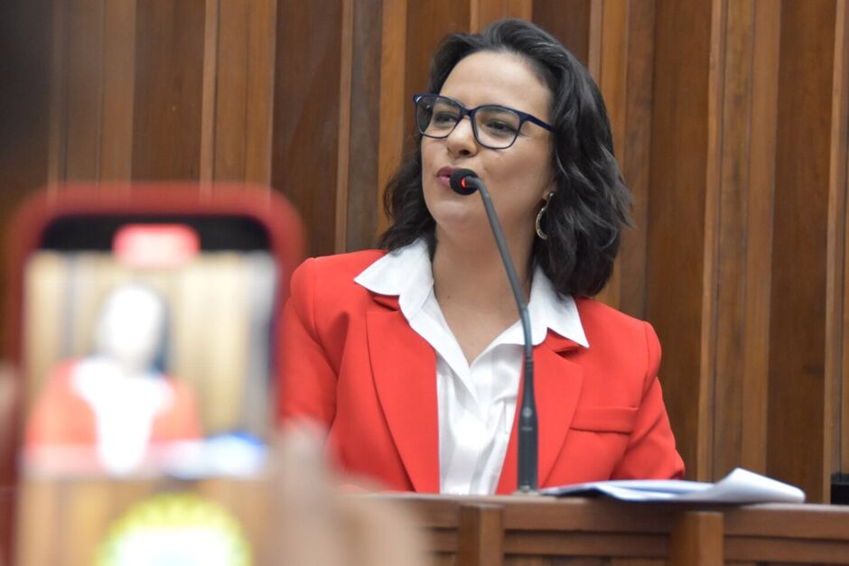 Deputada prometeu seguir luta pelas mulheres 