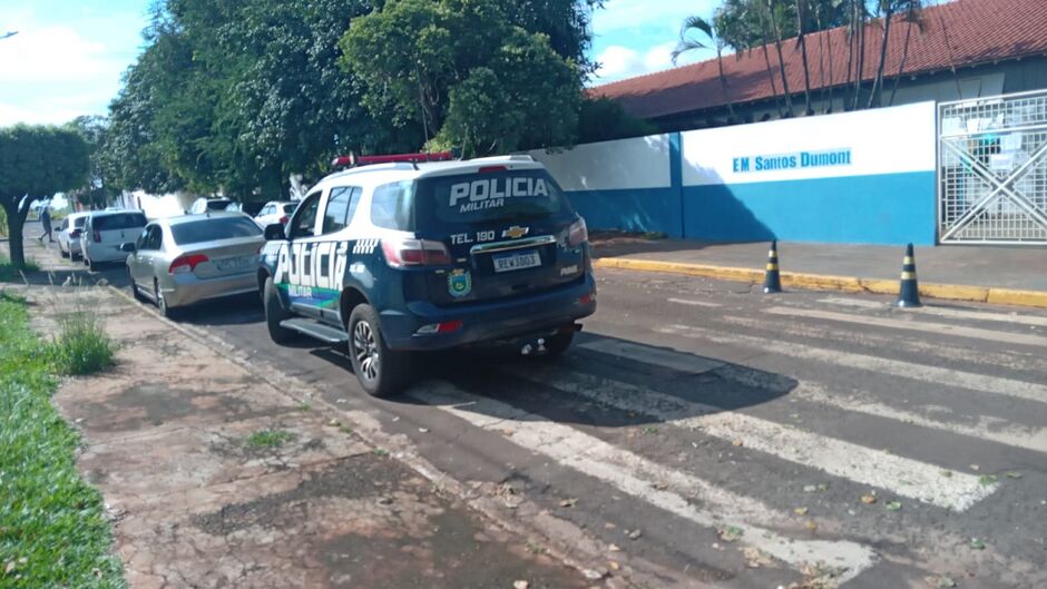 A suspeita inicial era de simulacro de arma de fogo, mas aluno portava machadinha