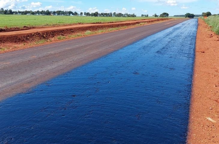 A obra da MS-316 é considerada estratégica para a logística do Estado