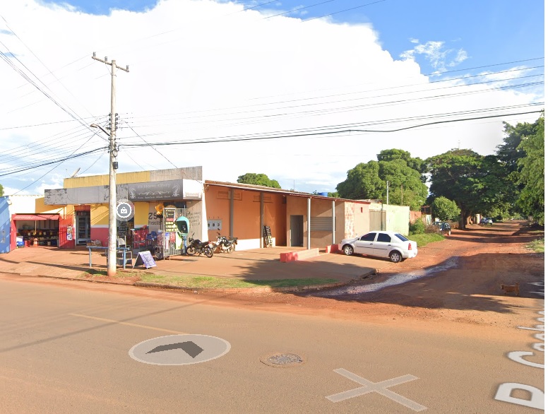 Rua onde o roubo aconteceu 