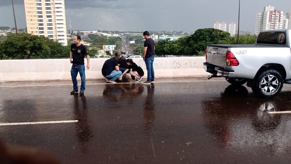 Rapaz recebeu abraços e acolhimento devido