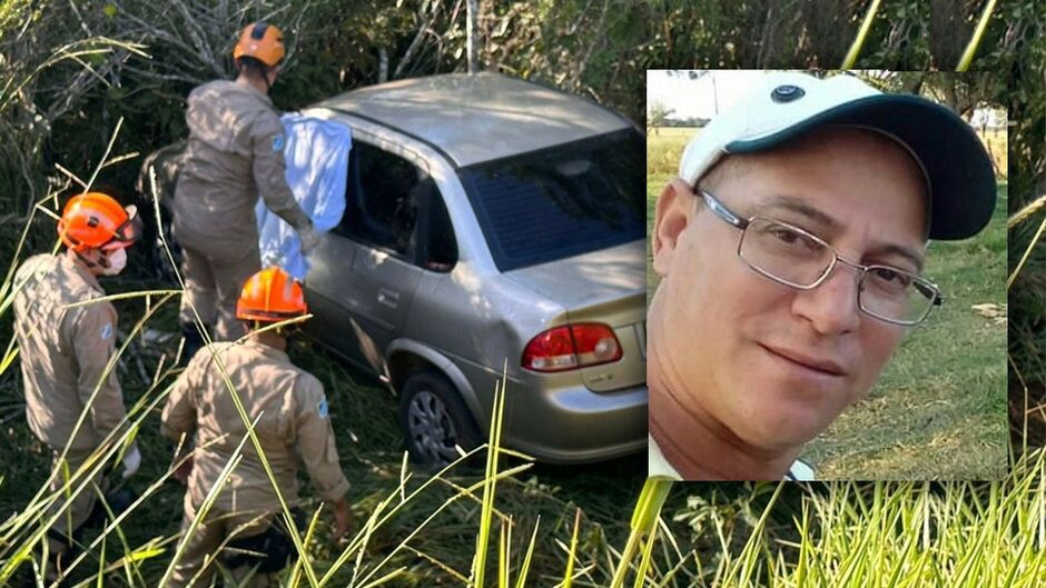 A Polícia investiga as causas do acidente 