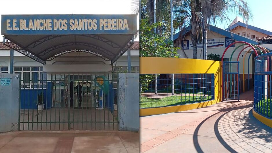 Escola Municipal e Estadual foram alvos de possíveis "brincadeiras"