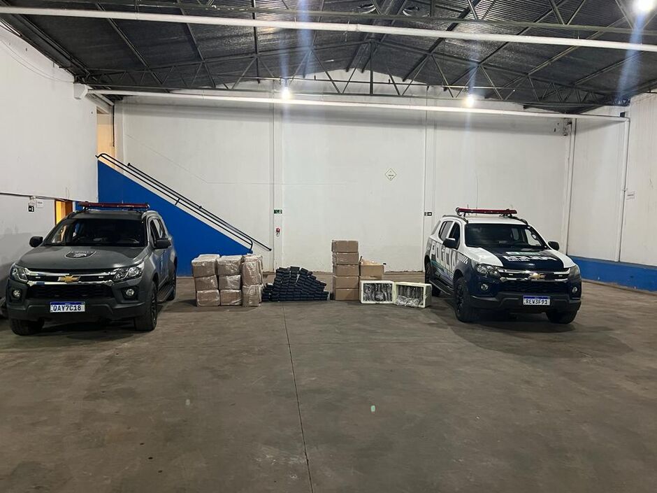 Apreensão foi realizada na noite desta quinta-feira