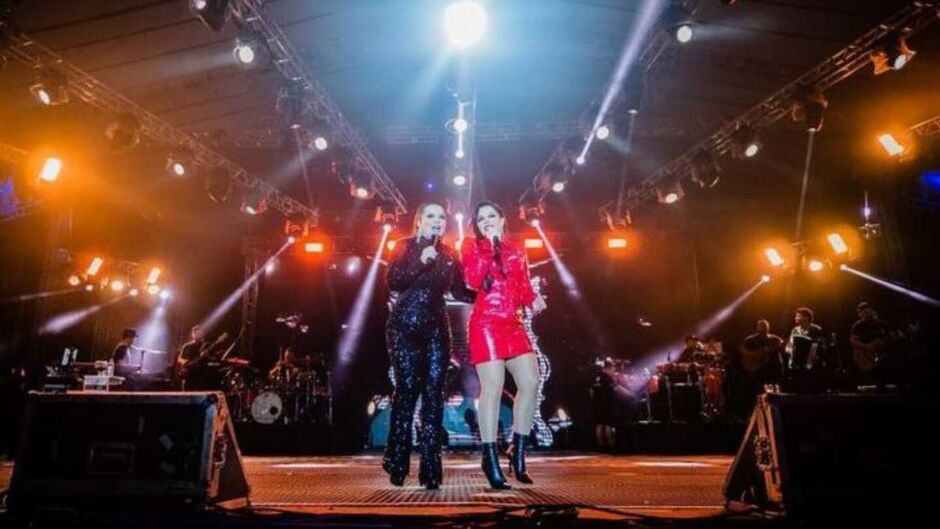 Dupla fez 1h30 de show e não atendeu a imprensa