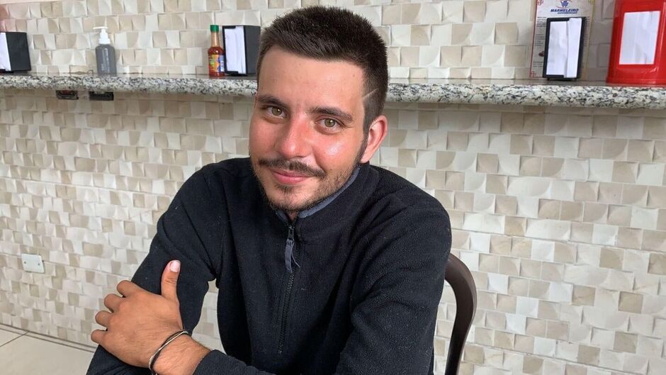 Jovem fez contato com a família