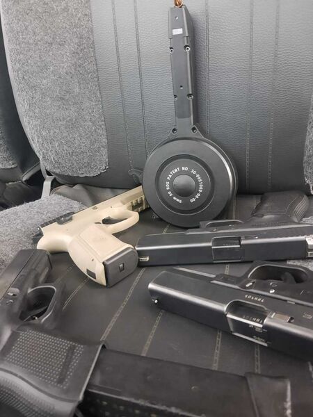 Armas apreendidas