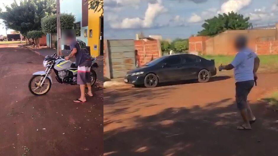 Jovens foram abordados quando faziam manobras em Rio Brilhante