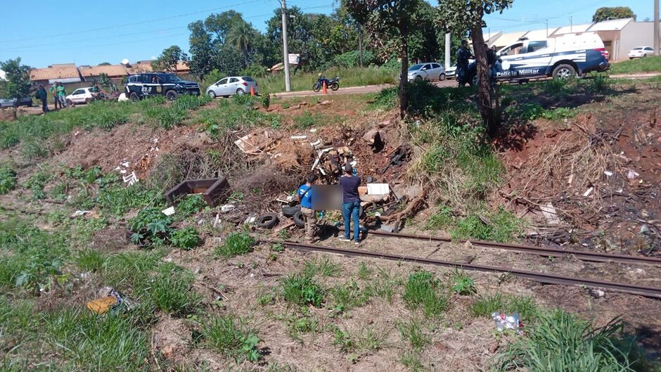 Corpo foi encontrado nas primeiras horas do dia