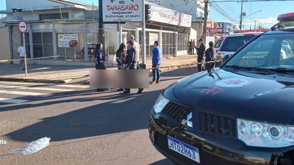 Ele foi morto com disparos de arma de fogo
