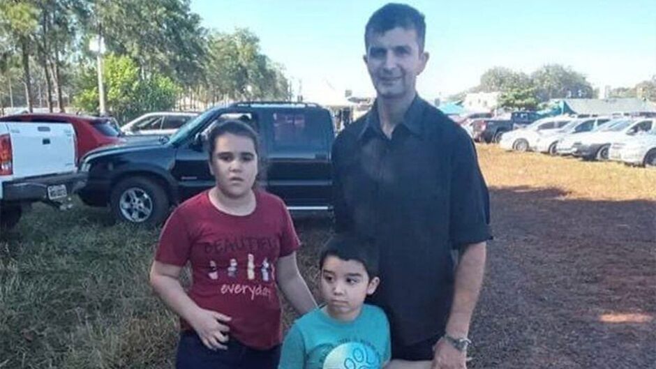 Alcimar e filhos morreram na hora na BR-163