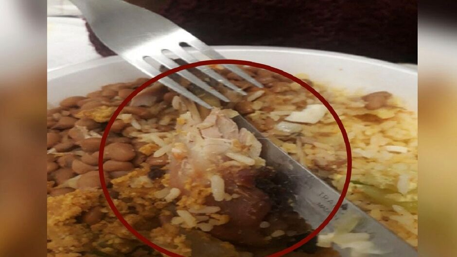 Comida é alvo de críticas de trabalhadores 