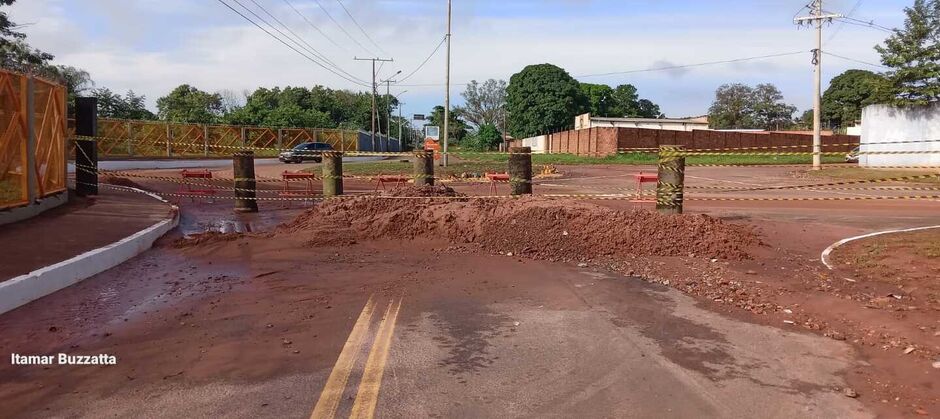 Erosão destruiu acesso ao São Julião 
