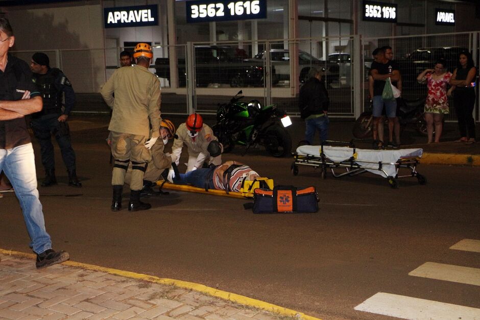 Suspeito estava bêbado e foi preso 