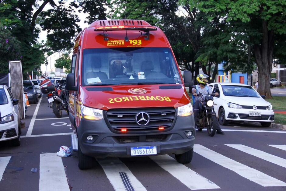 Criança foi socorrida em estado grave