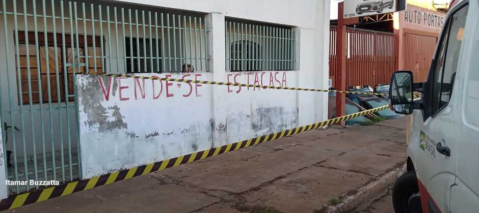 O local foi isolado 