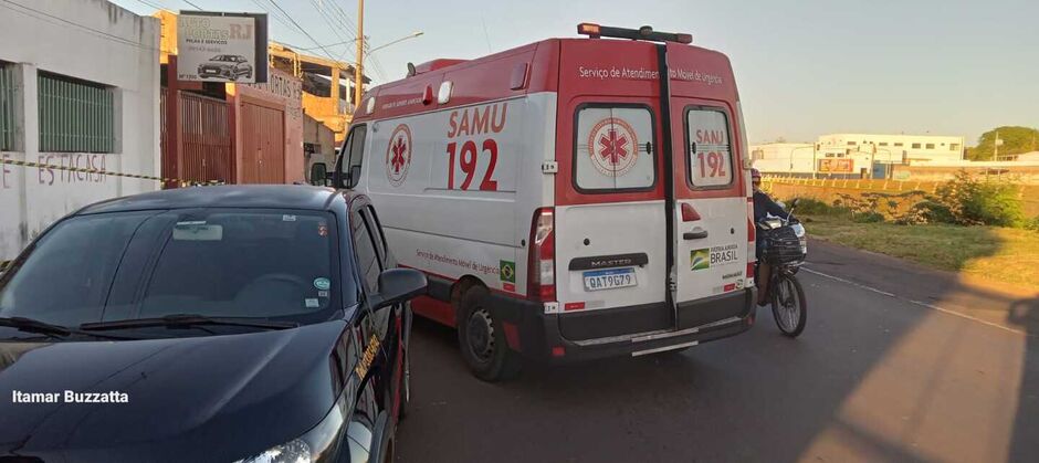 O local foi isolado 