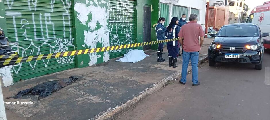 O local foi isolado 