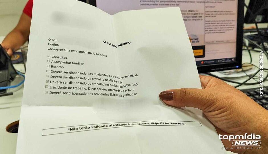 Jovem apresentou documentos falsos e deve responder pelo crime