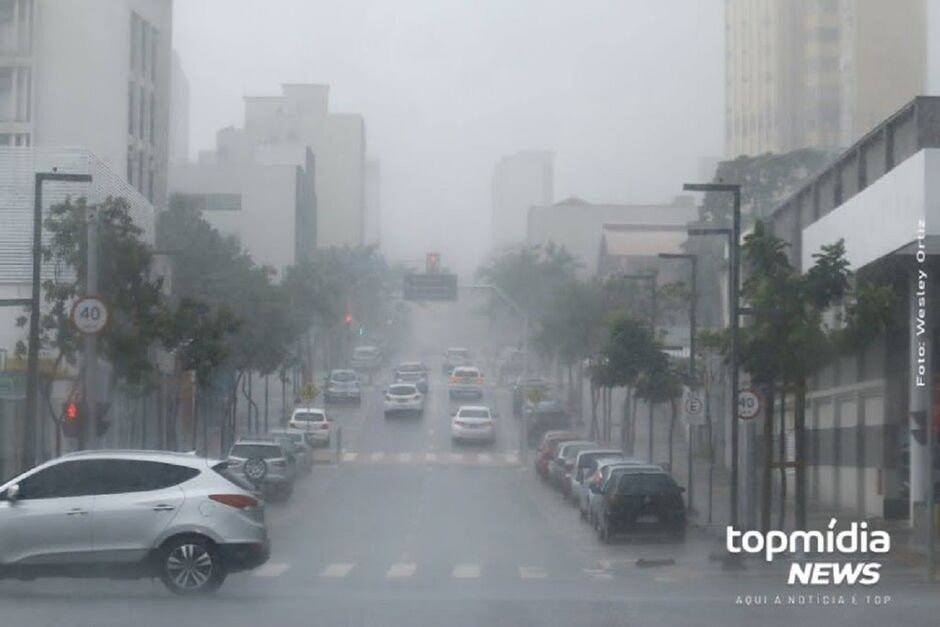 Chuva chega novamente em Campo Grande