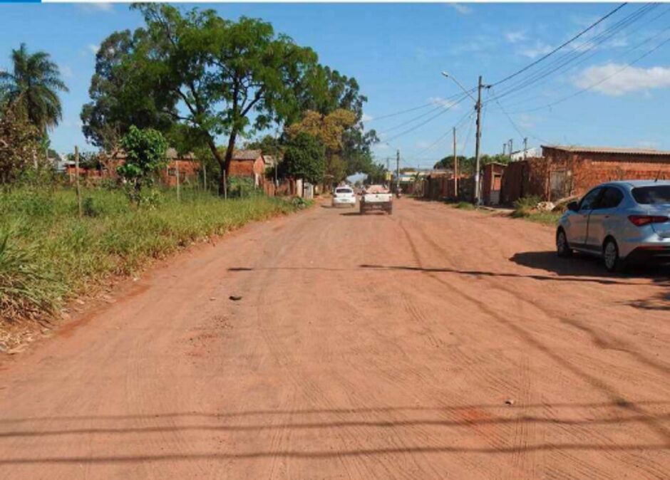 Rua Vaz de Caminha não recebeu melhorias da empresa 