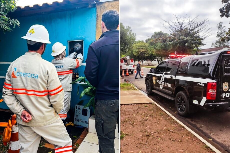 Residências receberam a visita da Polícia Civil