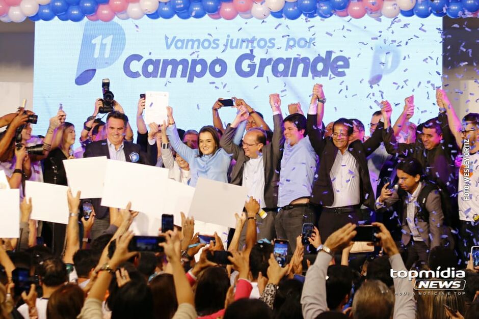 Prefeita durante filia&ccedil;&atilde;o ao PP