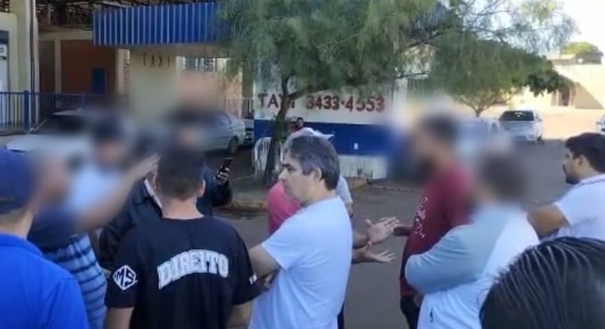Secretario de segurança do município teve que interferir na briga