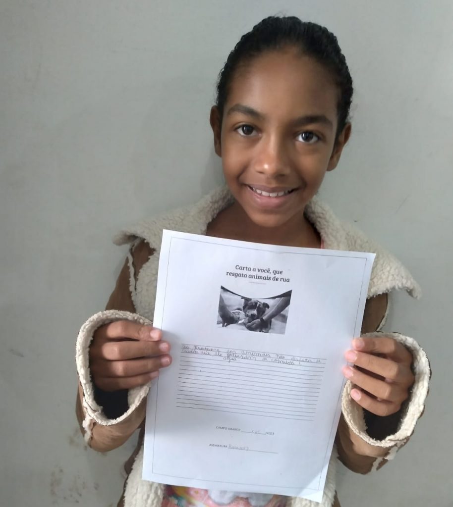 Alunos fizeram homenagem
