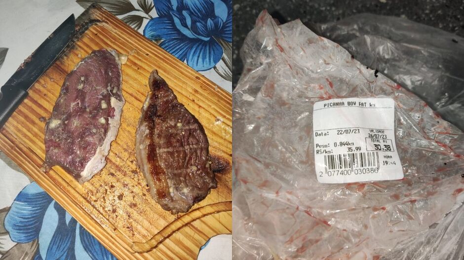 Cliente disse que pediu picanha; mercado não respondeu ainda