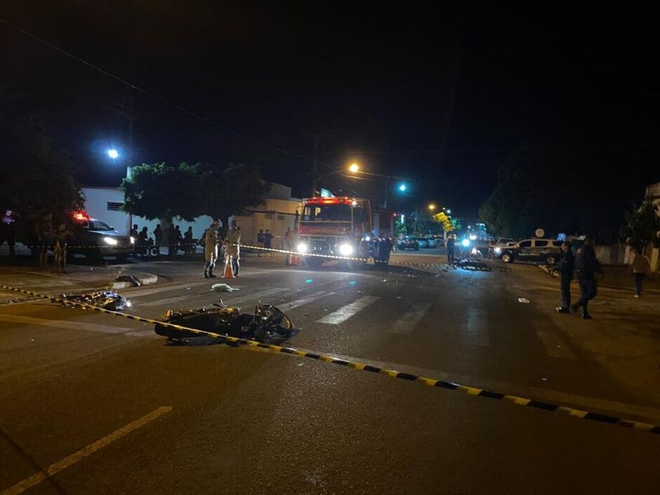 Acidente ocorreu na noite desta quarta-feira