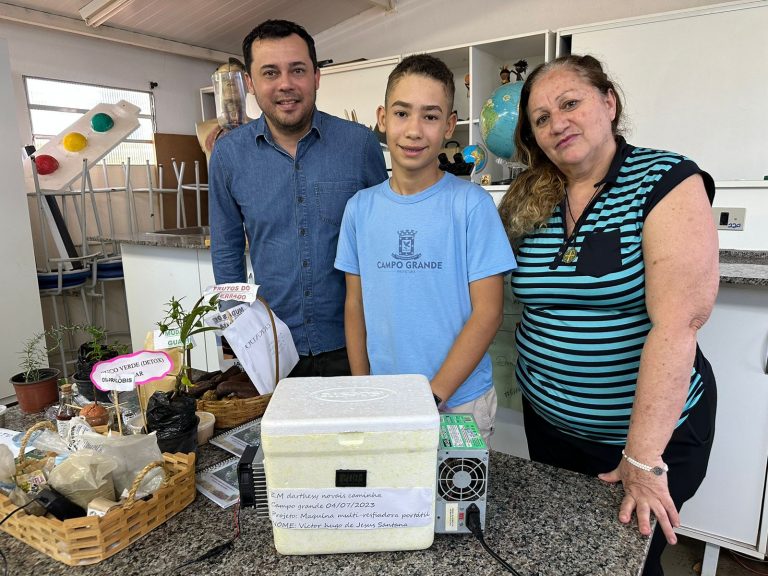 Estudante e professores
