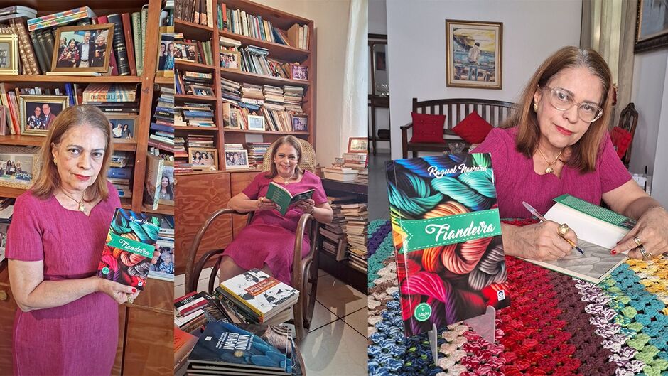 Raquel Naveira &eacute; escritora, poetisa e professora