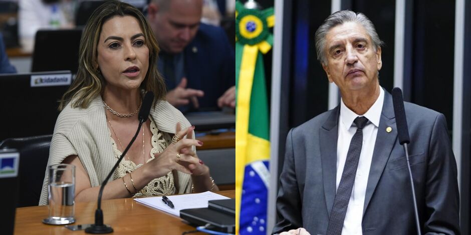 Soraya Thronicke e Dagoberto Nogueira